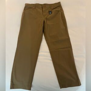 NWT - L.L. Bean BeanFlex Canvas 5 Pocket Pants - 36W x 29L - Walnut